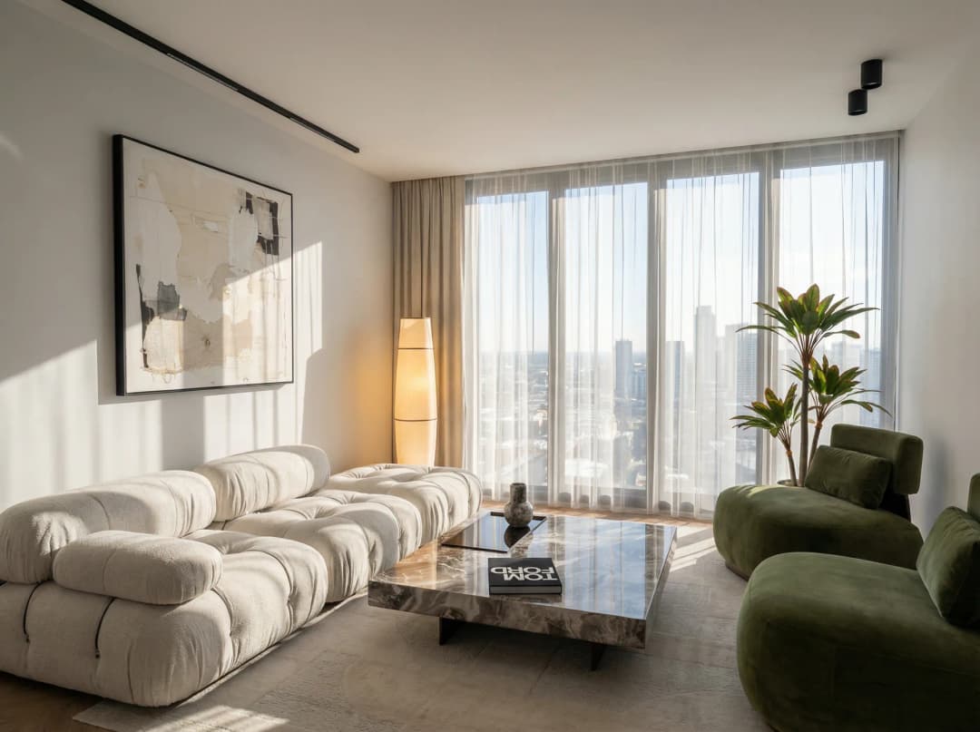 Sala con vista